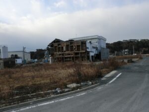 鮎川港　とても無残な状態です！